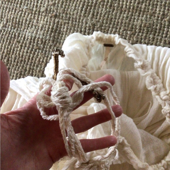 ! RARE Free People Boho Endoess Summer bells Halter dress *read please - Picture 10 of 12